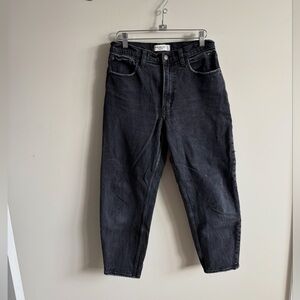 Abercrombie & Fitch Black Ankle Jeans